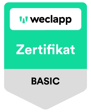 weclapp Zertifikat Basic