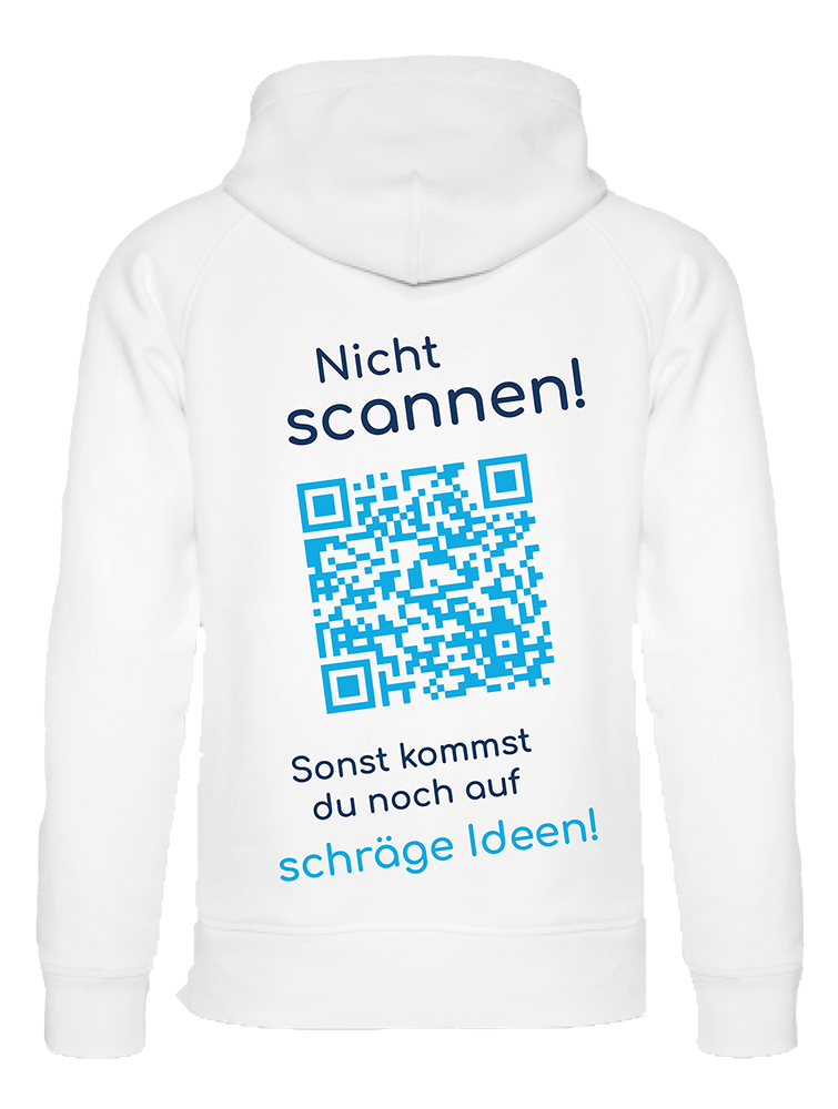 NAVAYA Hoodie Designs QR Code Nicht scannen
